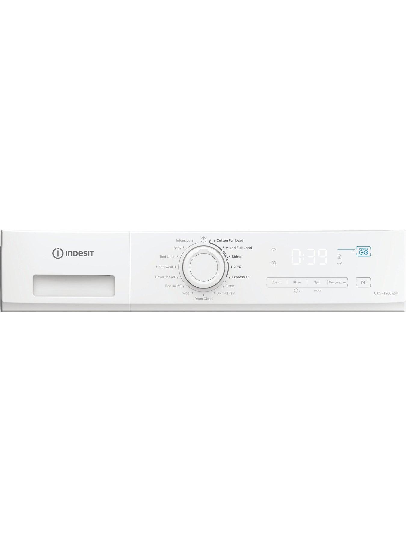 Image 5 of 5 of Indesit Indesit My Time IMA 862 MY TIME UK 8KG Washing Machine - White