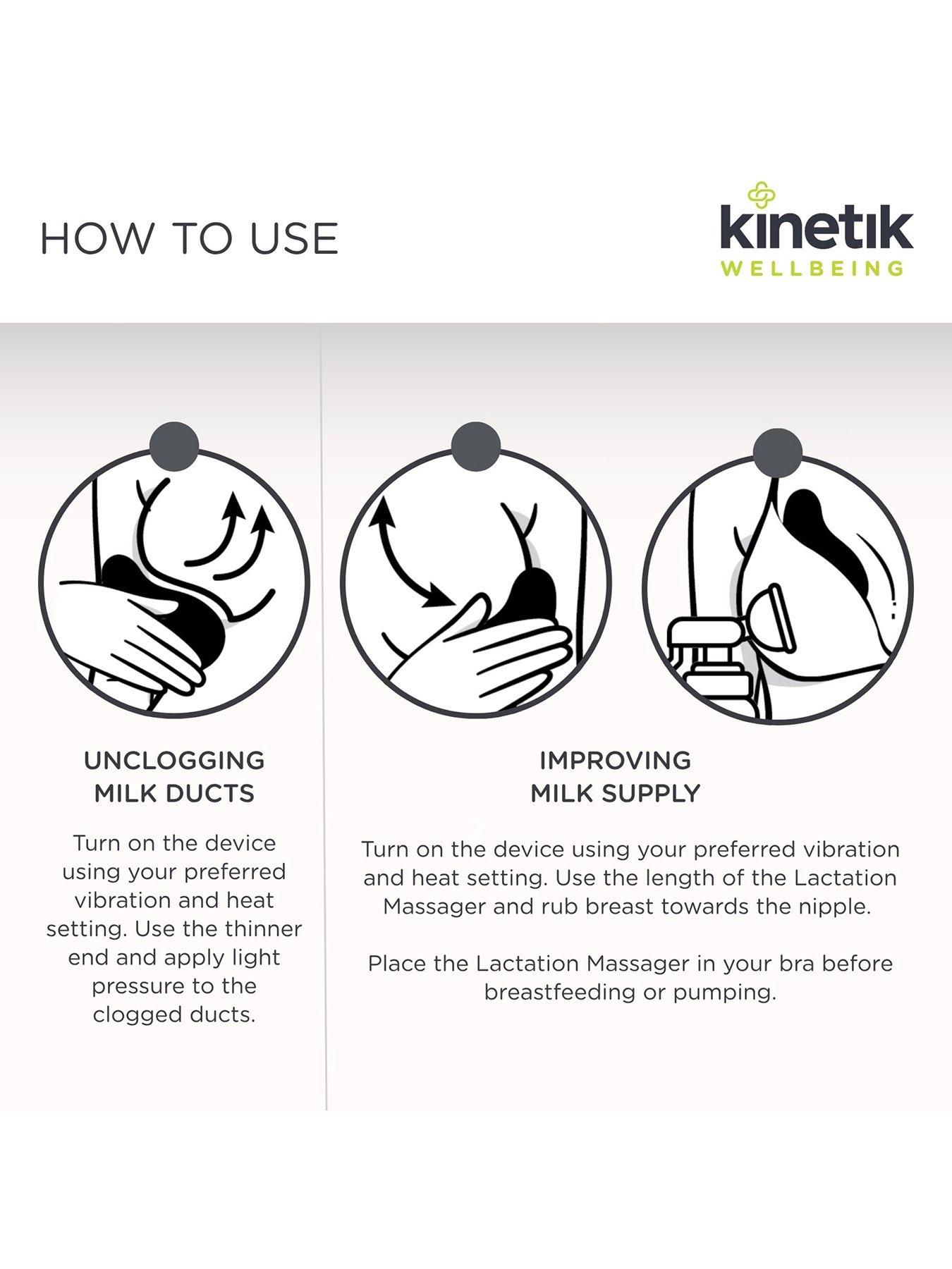  image of kinetik-wellbeing-lactation-breast-massager
