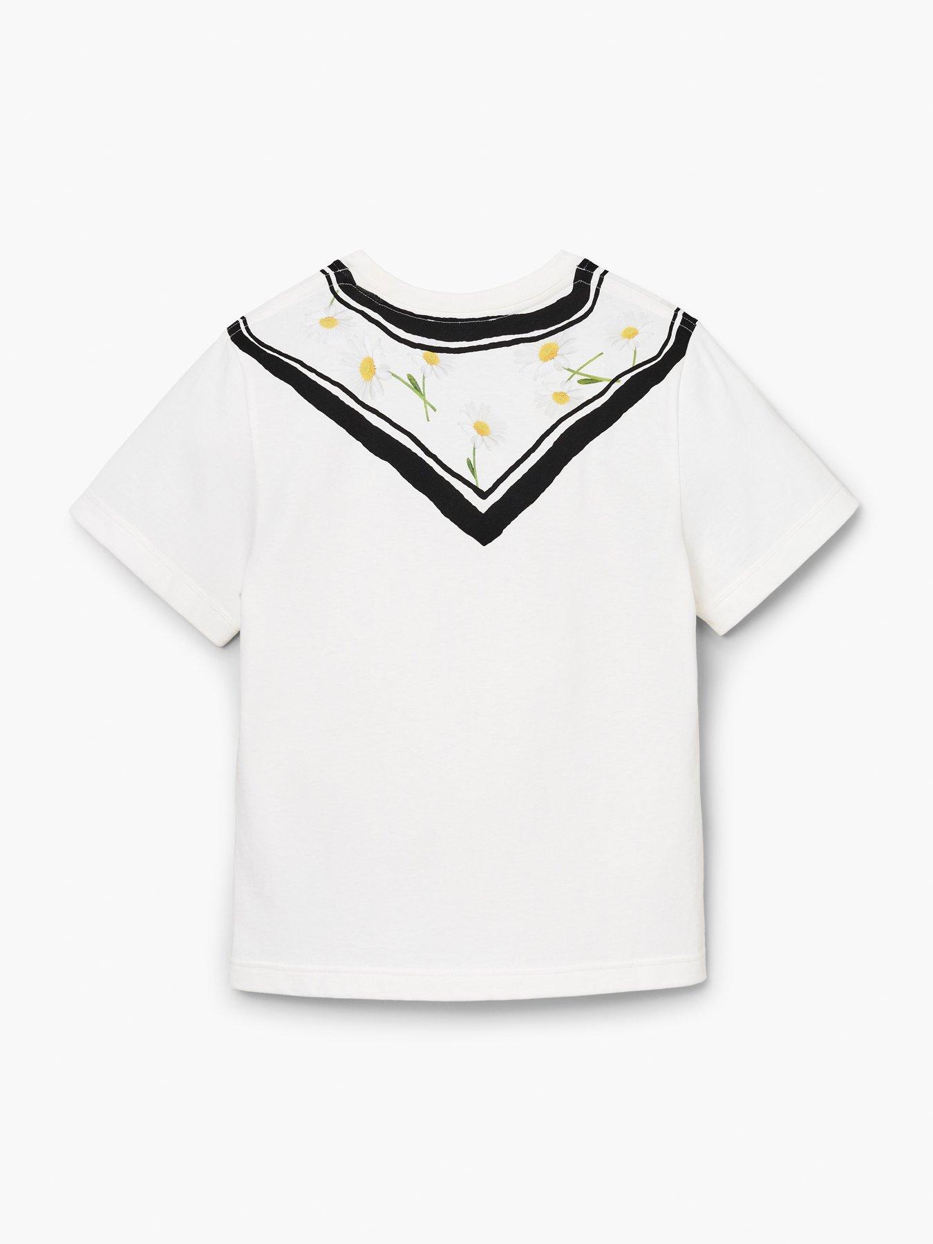  image of marc-jacobs-trompe-loeil-scarf-tee-white