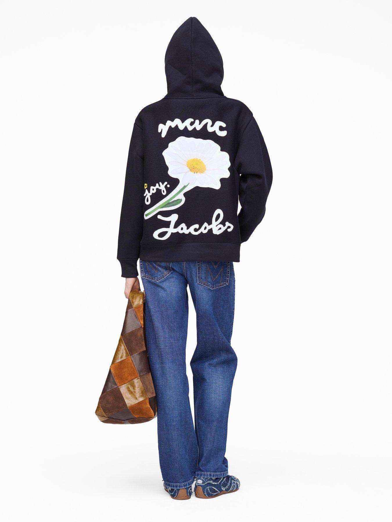 stillFront image of marc-jacobs-is-joy-daisy-hoodie-black