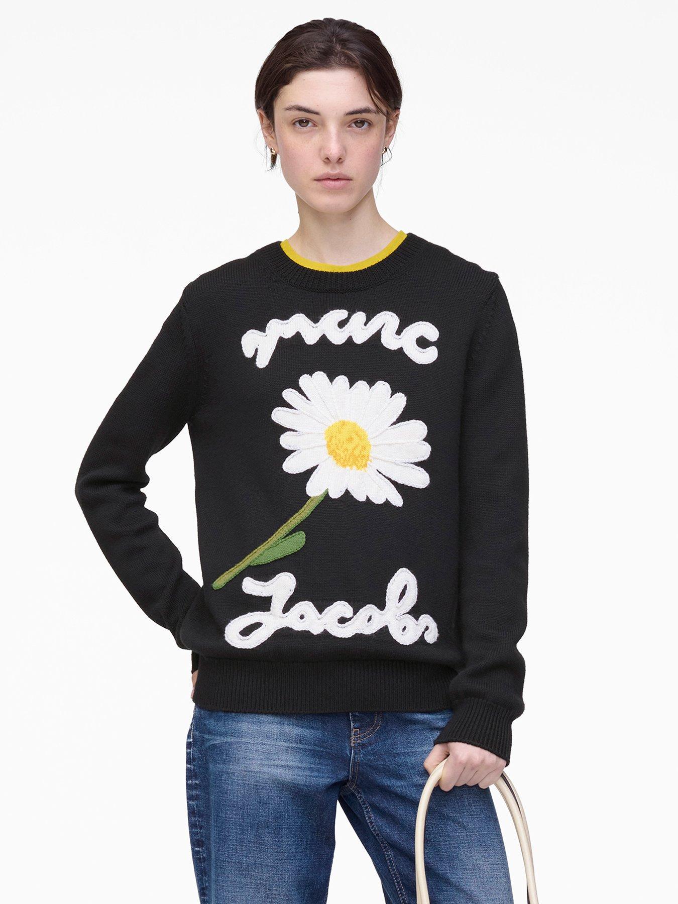 MARC JACOBS Is Joy Jacquard Crewneck - Black