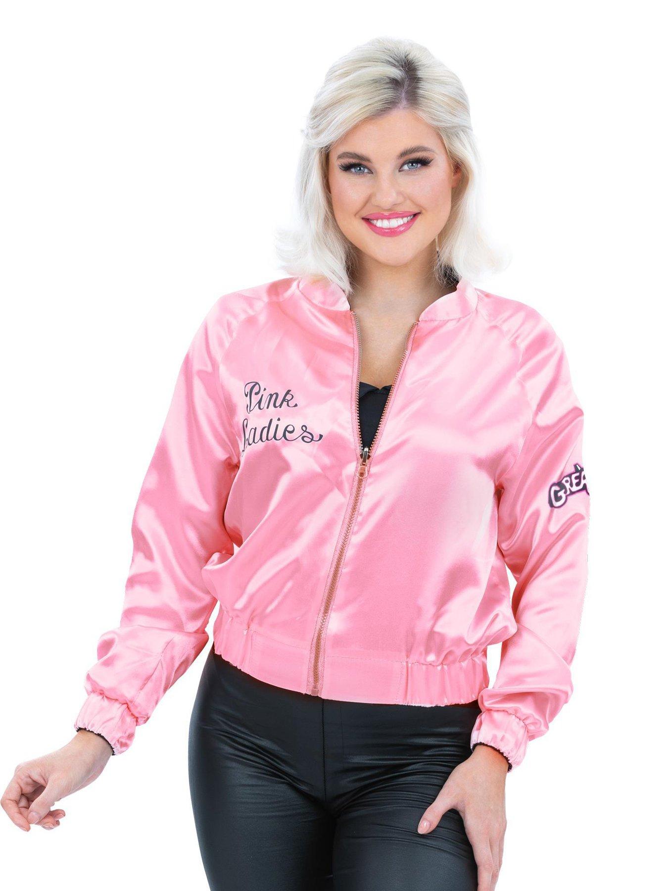  image of grease-pink-ladies-reversible-t-birds-jacket
