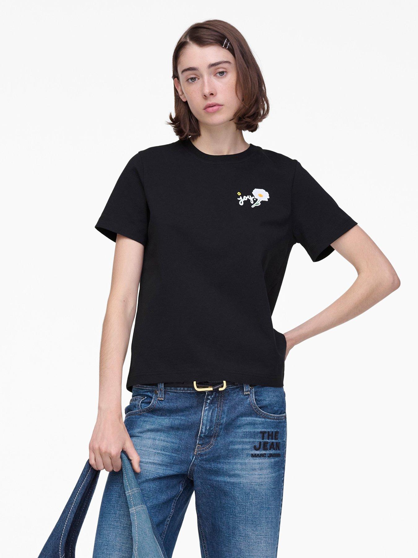 MARC JACOBS Is Joy Daisy Baby T-Shirt - Black