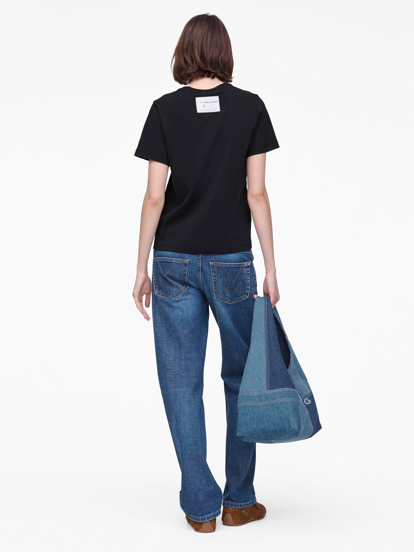  image of marc-jacobs-is-joy-daisy-baby-t-shirt-black