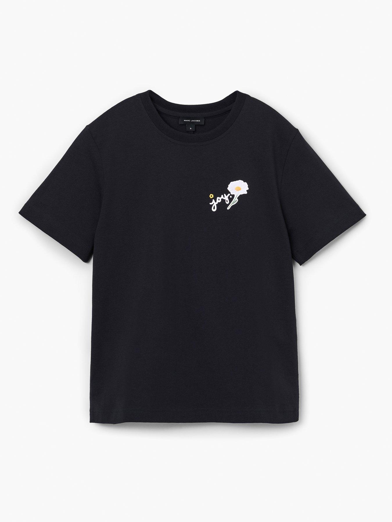  image of marc-jacobs-is-joy-daisy-baby-t-shirt-black