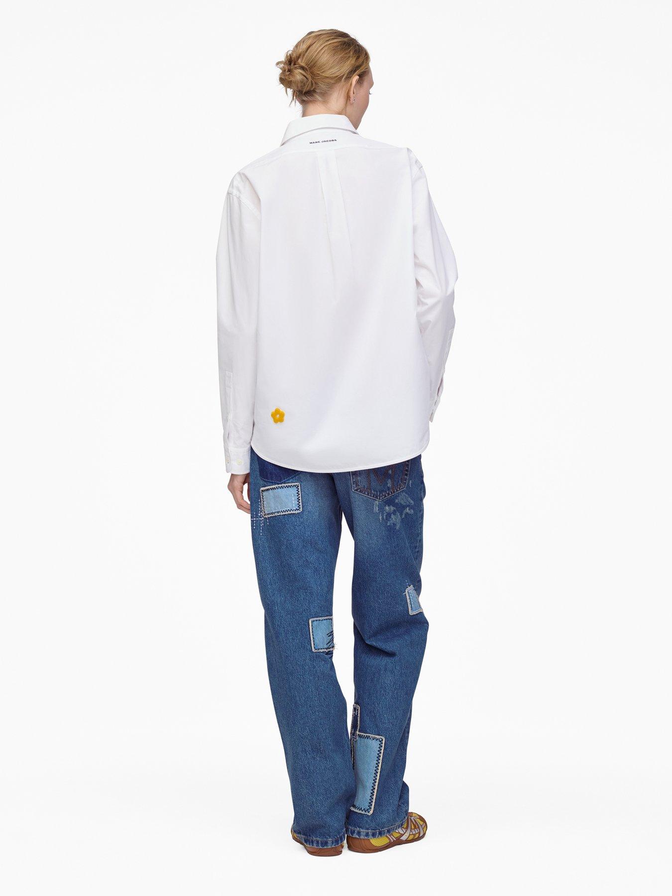 stillFront image of marc-jacobs-is-joy-shirt-white