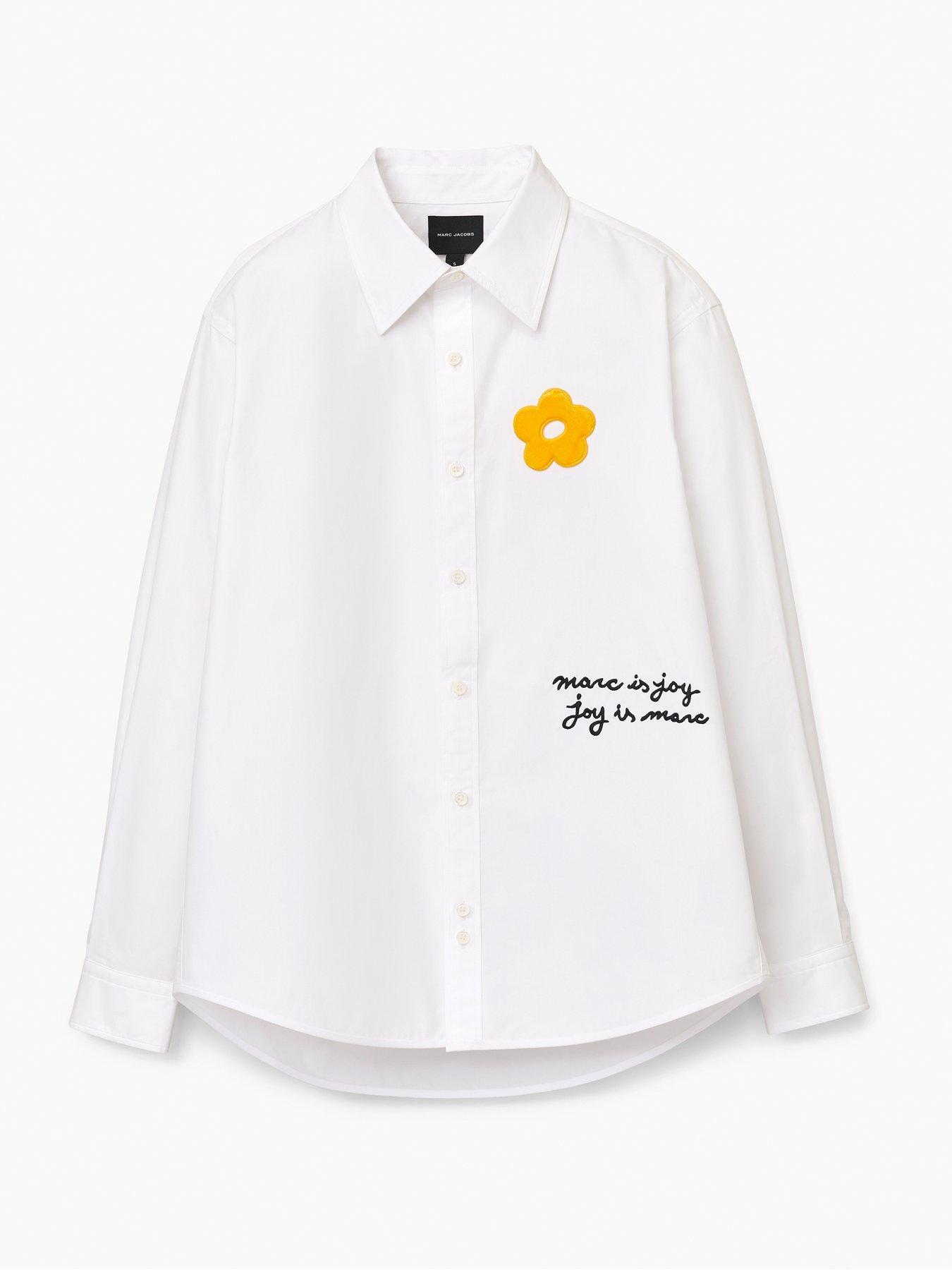  image of marc-jacobs-is-joy-shirt-white