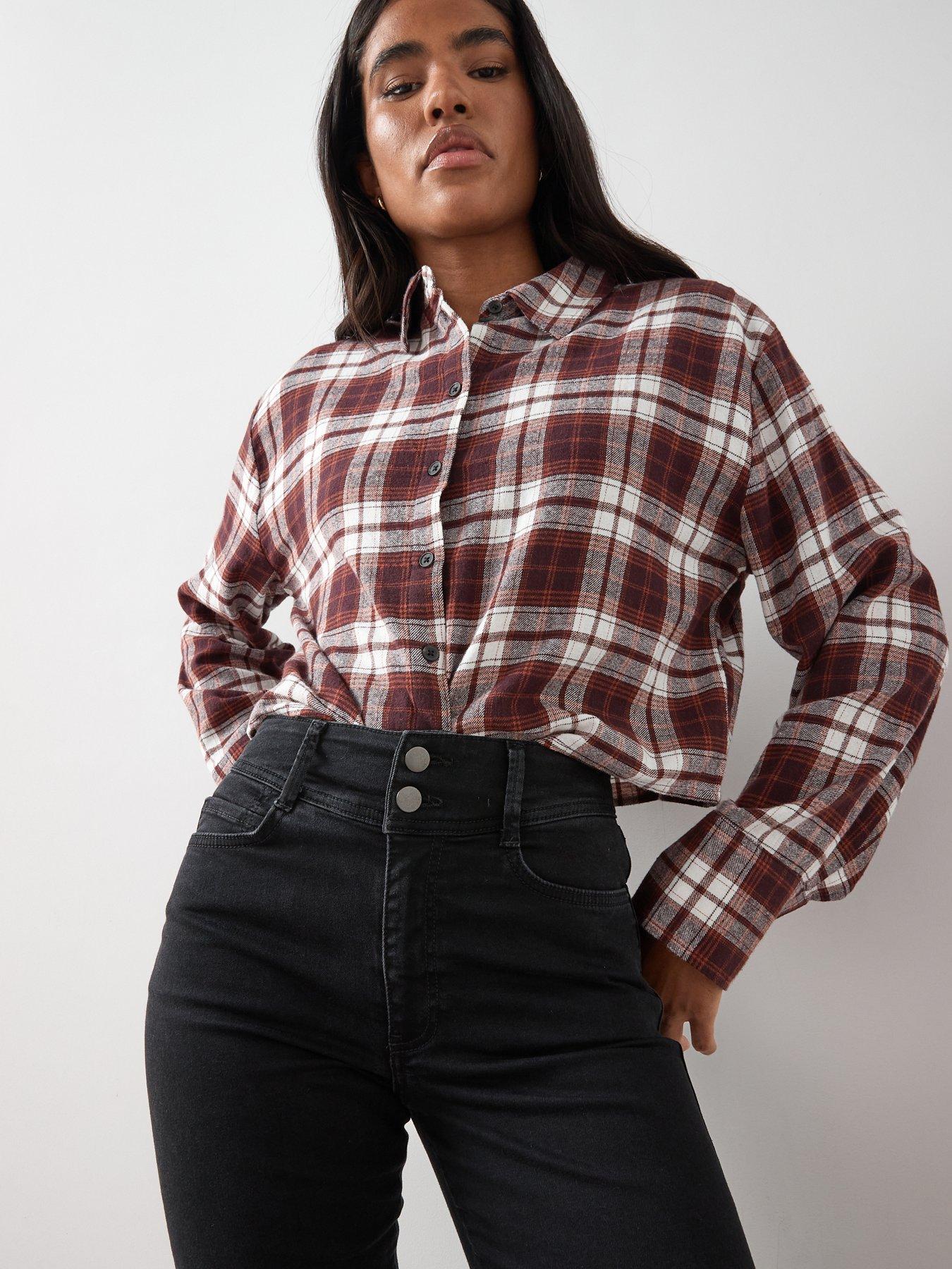  image of the-very-collection-sculpt-straight-leg-jeans-black