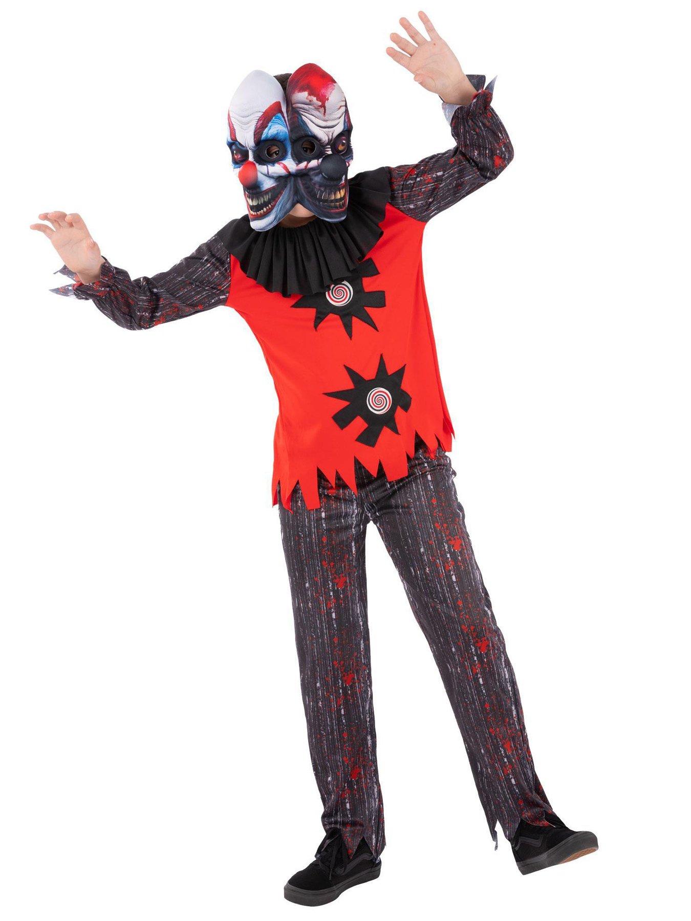 Kids 2 Headed Chuckles The Clown Costume