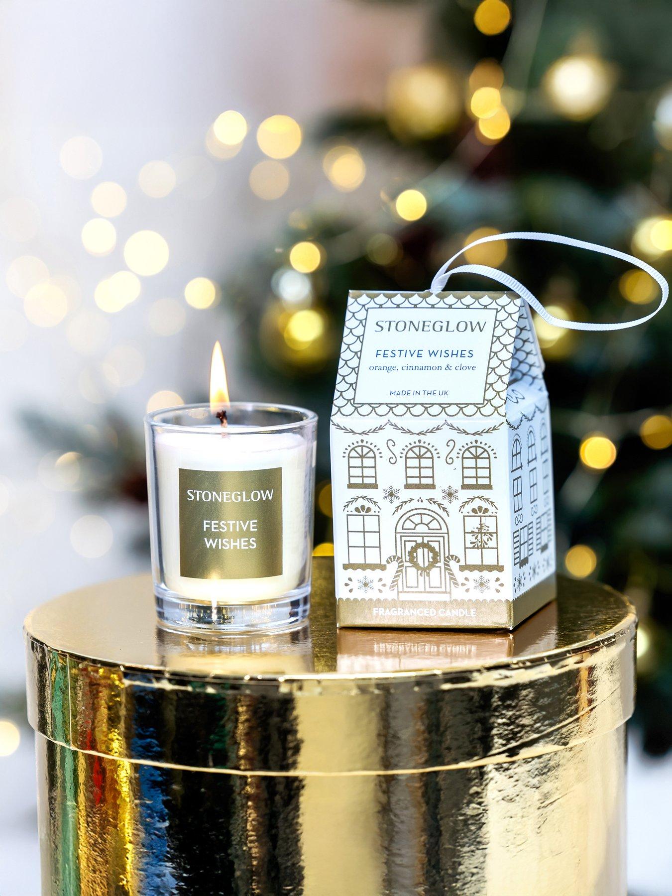 undefined Festive Wishes - Votive Candle House