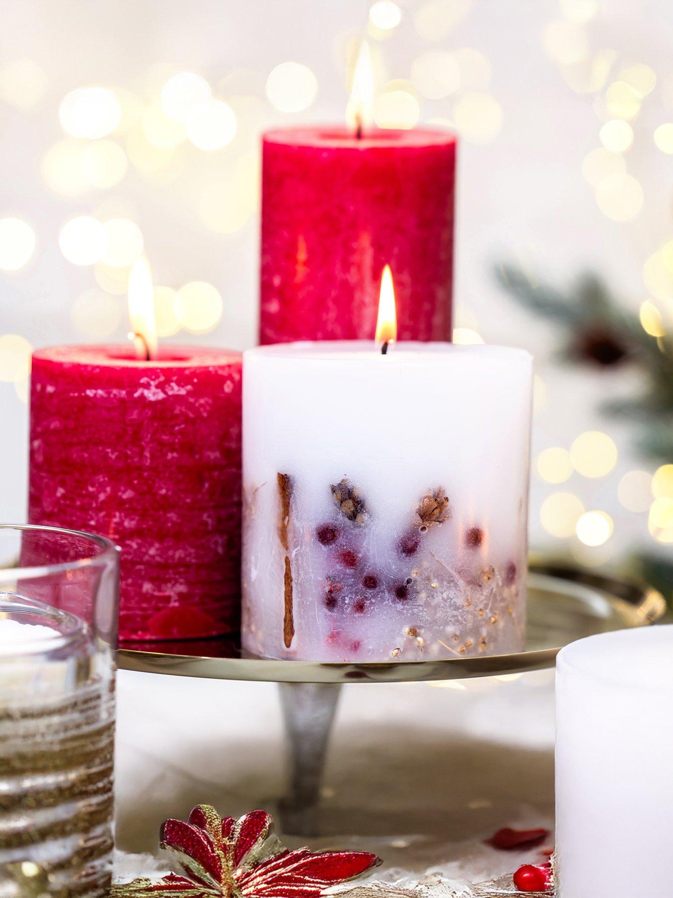 Image 1 of 3 of Stoneglow Cosy Vibes - Fat Pillar Candle