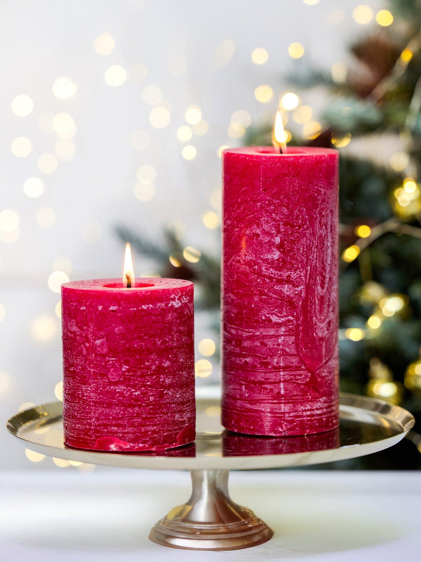 undefined Stoneglow Cosy Vibes - Tall Pillar Candle
