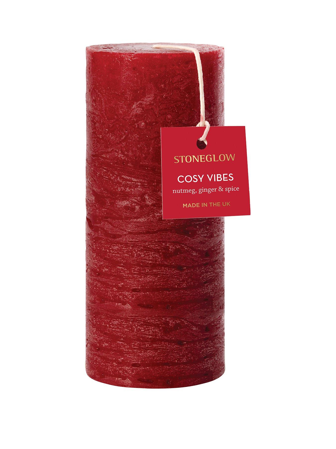 Image 2 of 2 of Stoneglow Cosy Vibes - Tall Pillar Candle