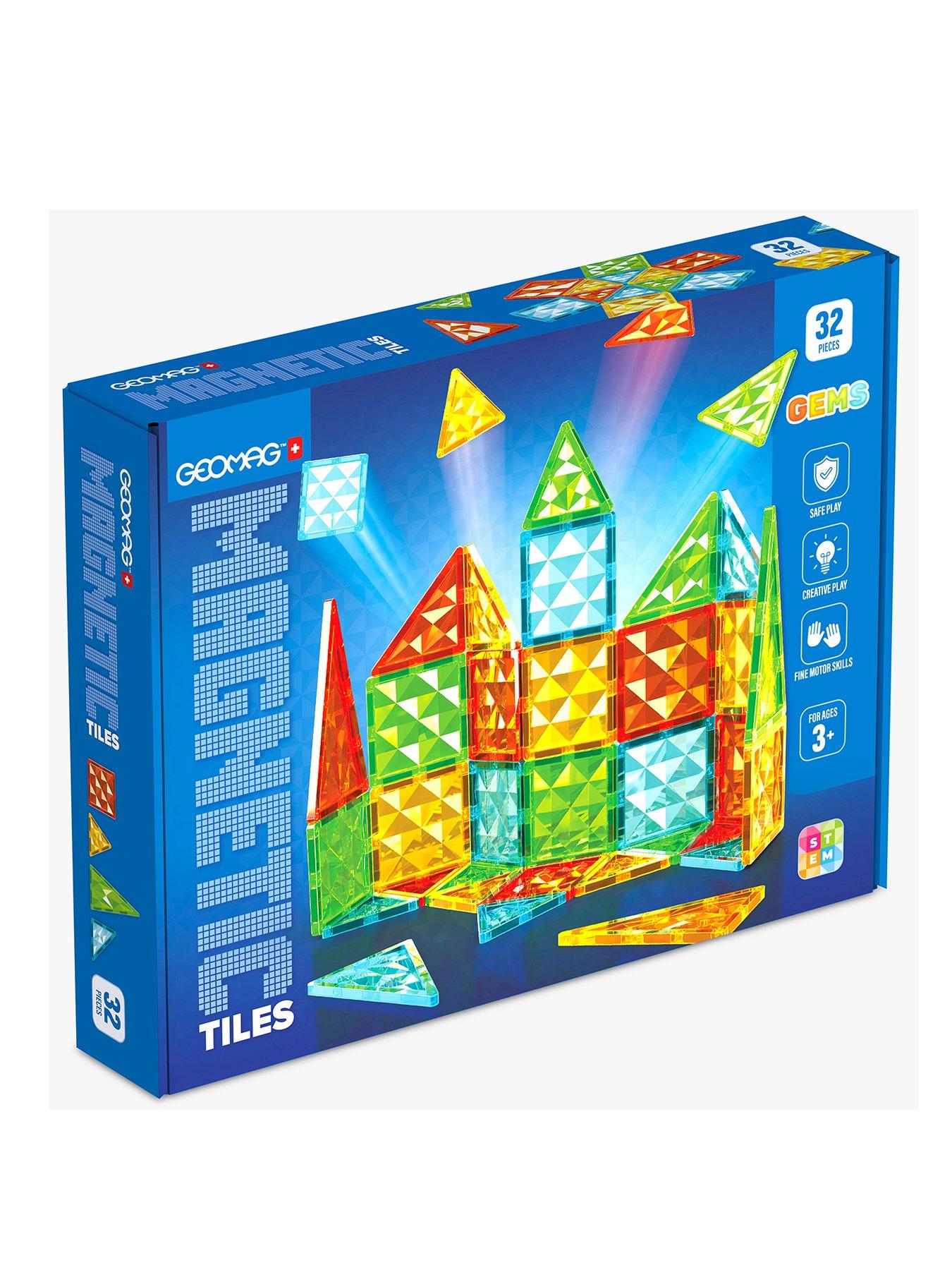 geomag-magnetic-tiles-gems-32-pcs