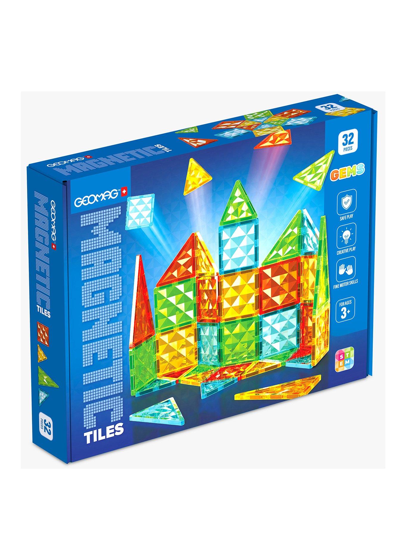 Geomag Geomag Magnetic Tiles Gems 100 pcs