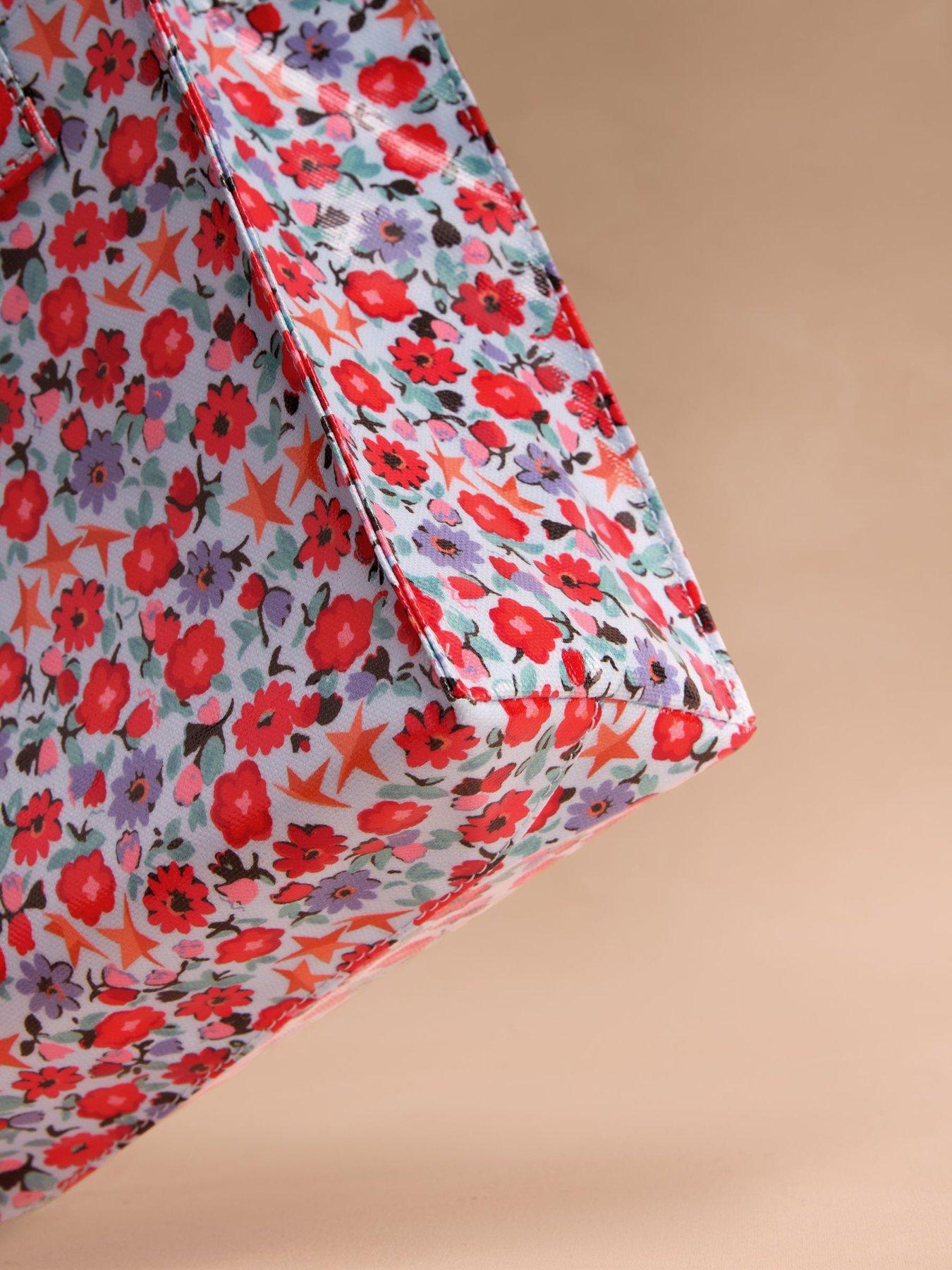 Image 3 of 5 of Cath Kidston Floral Star Small Book Bag - Blue