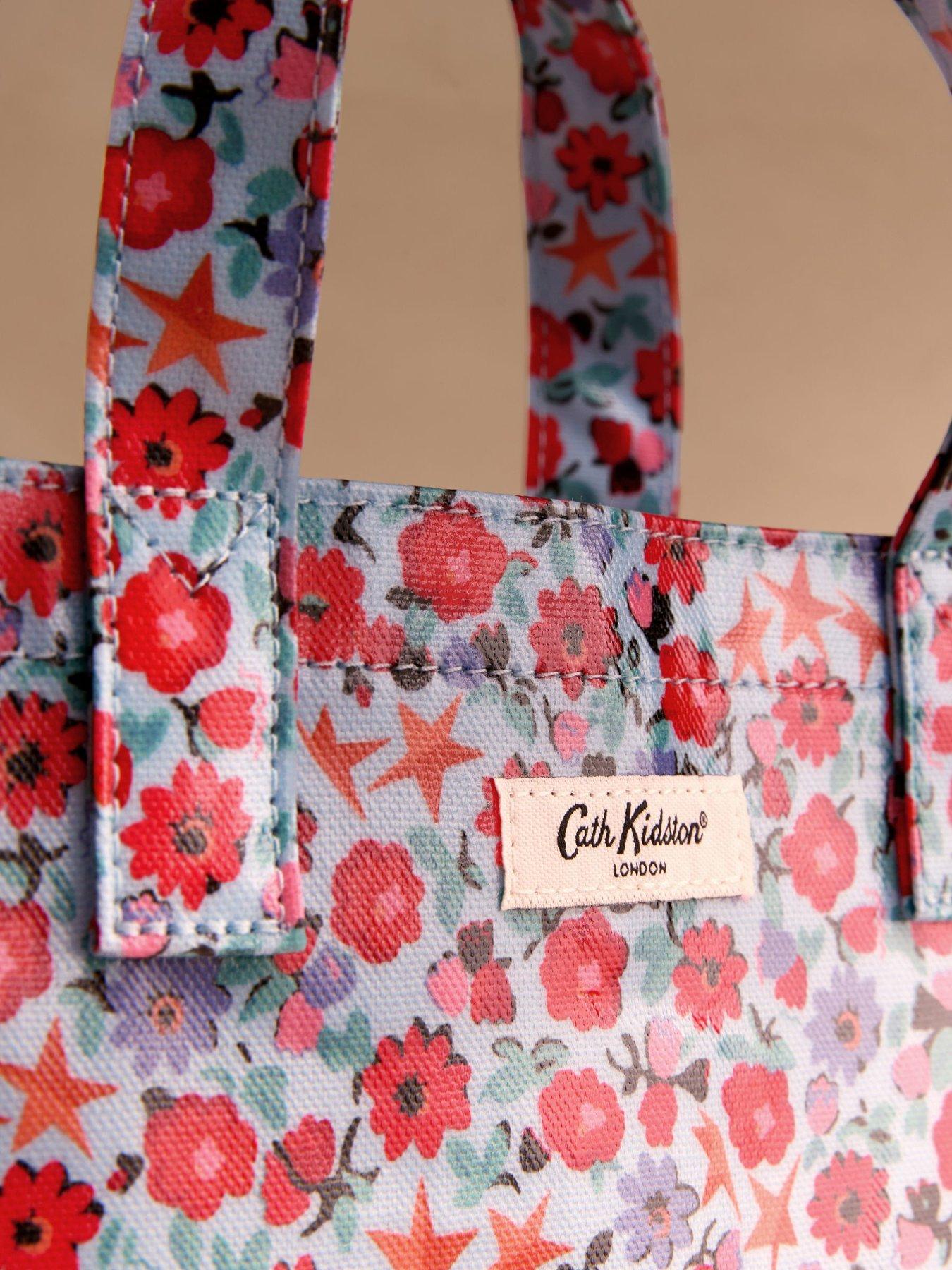 Image 4 of 5 of Cath Kidston Floral Star Small Book Bag - Blue