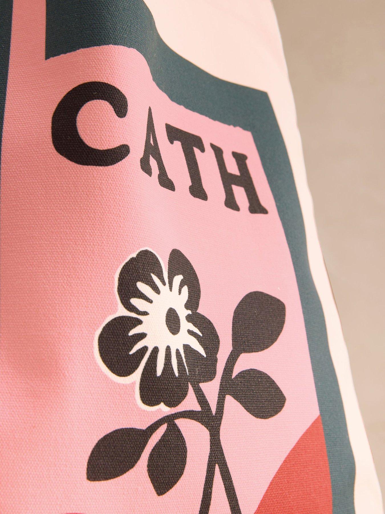  image of cath-kidston-retro-floral-tote-green