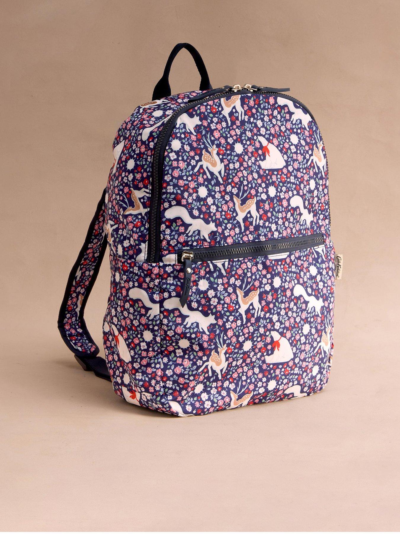 Cath Kidston Polar Ditsy Backpack - Navy