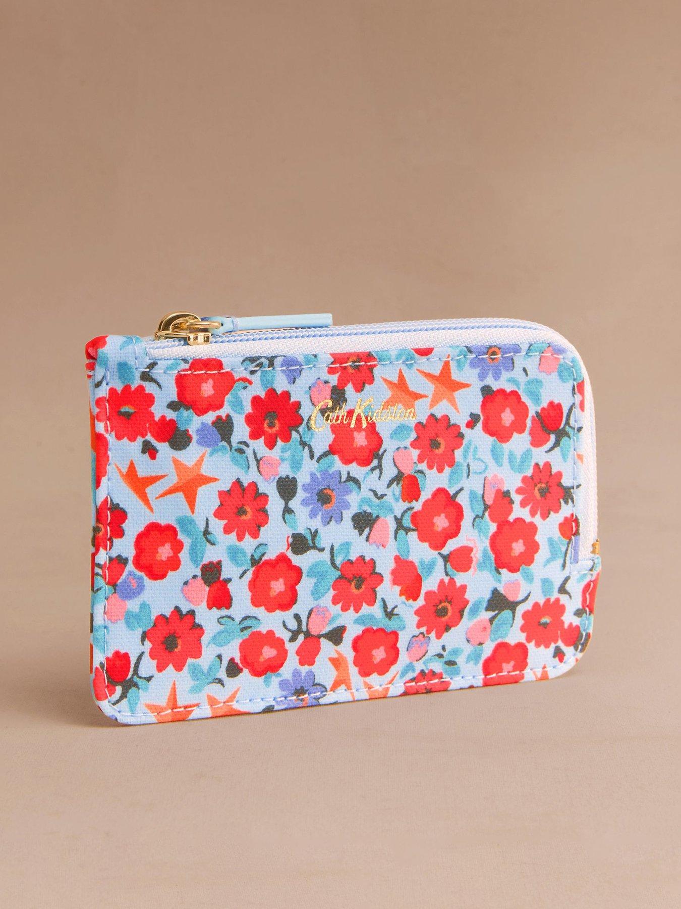  image of cath-kidston-floral-star-coin-purse-blue