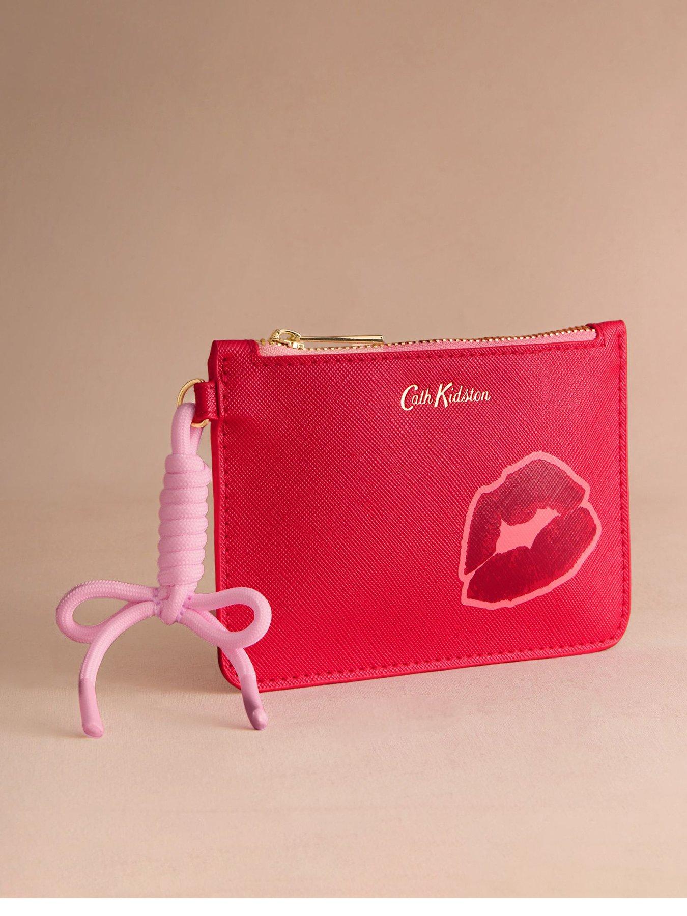 Cath Kidston Zip Charm Purse - Red