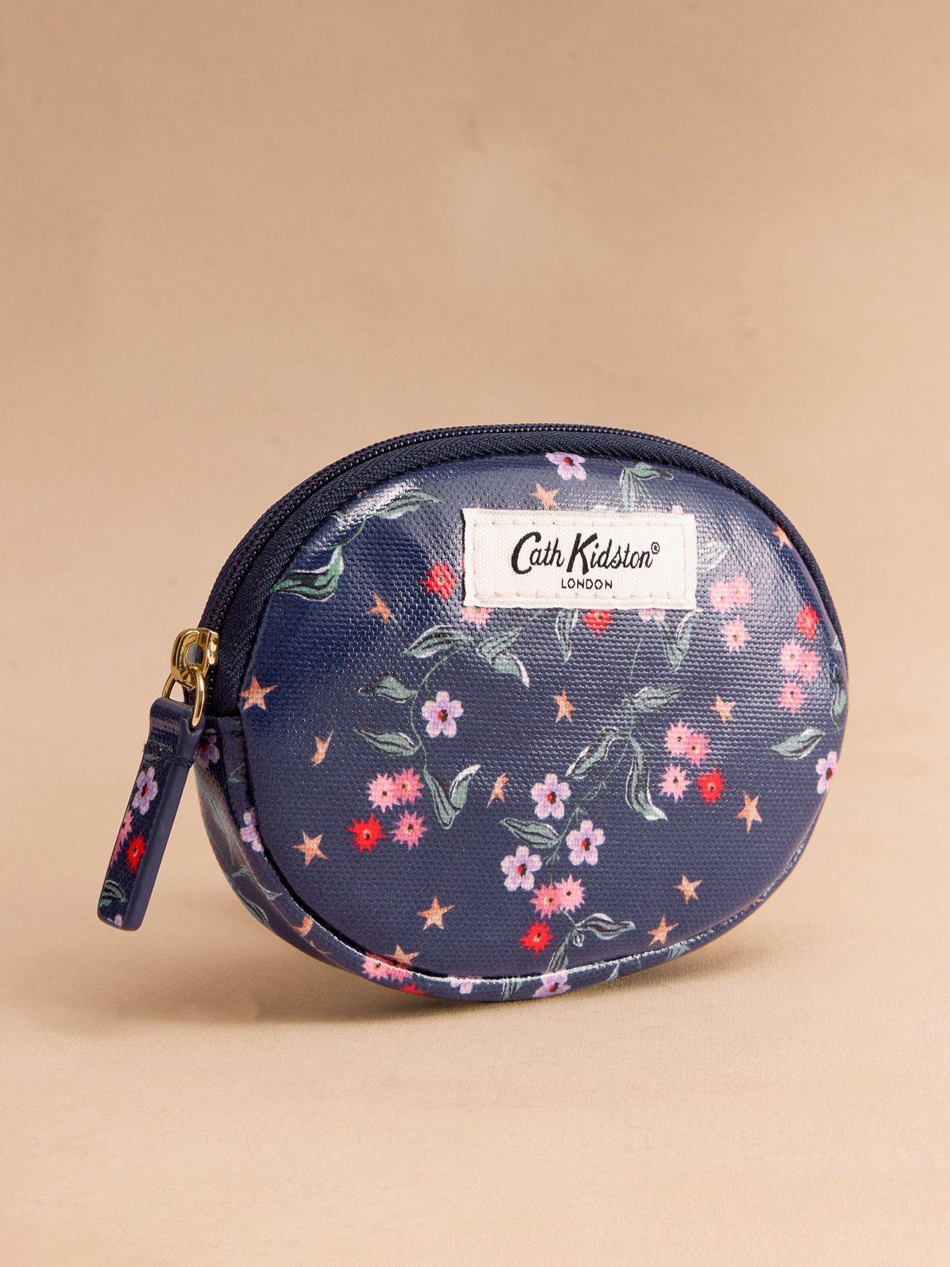 Cath Kidston Floral Star Coin Purse - Navy