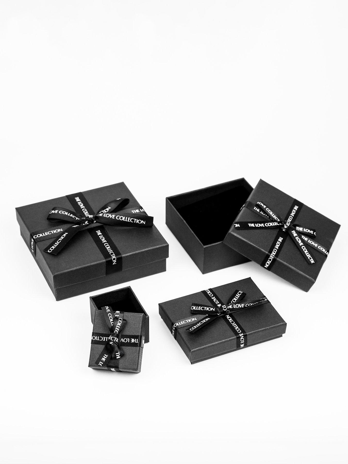 Image 3 of 4 of The Love Collection Sterling Silver Bow CZ Birthstone Stud Earrings