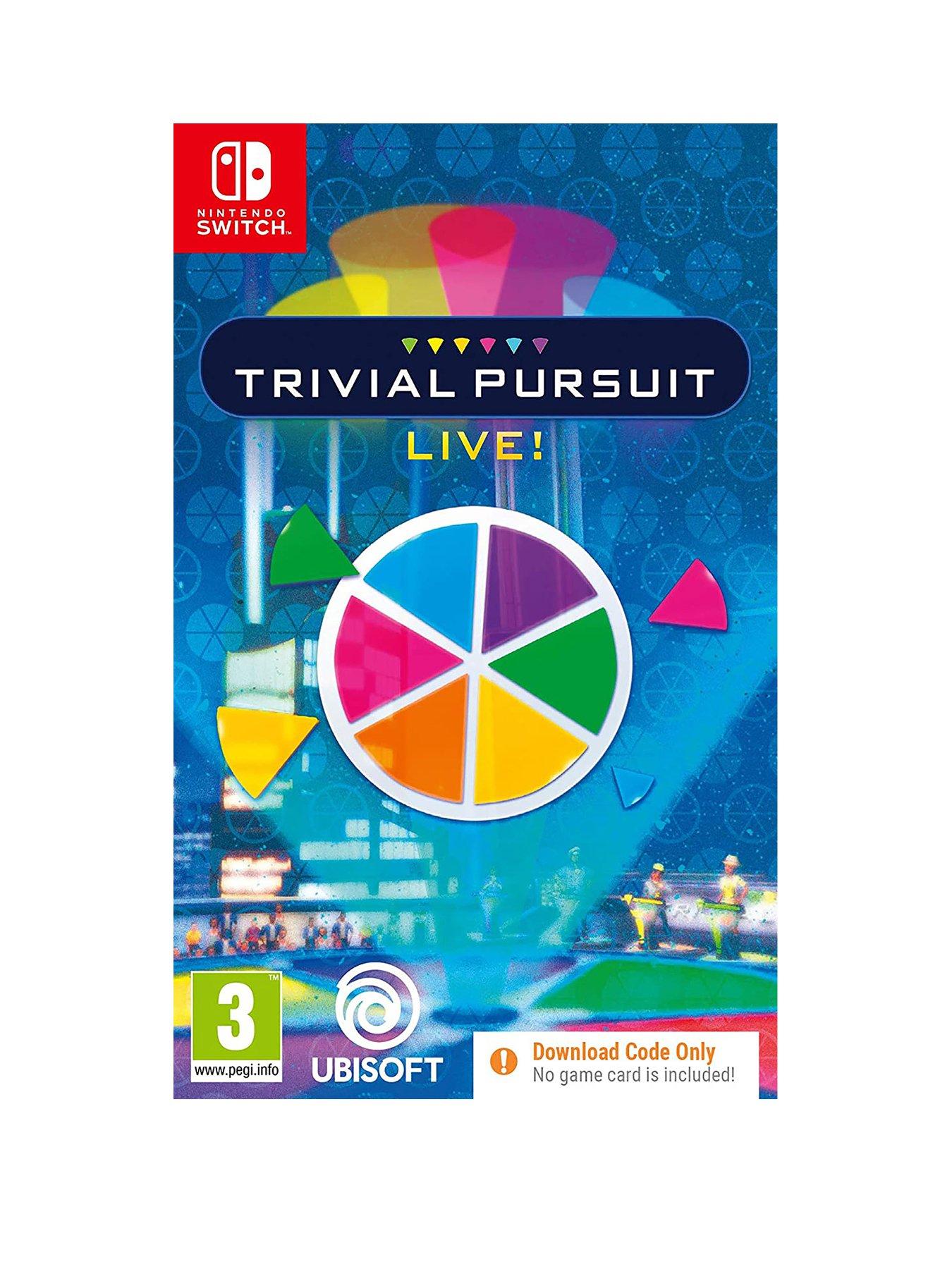 Image 1 of 6 of Nintendo Nintendo Switch Trivial Pursuit Live! (Code in Box)