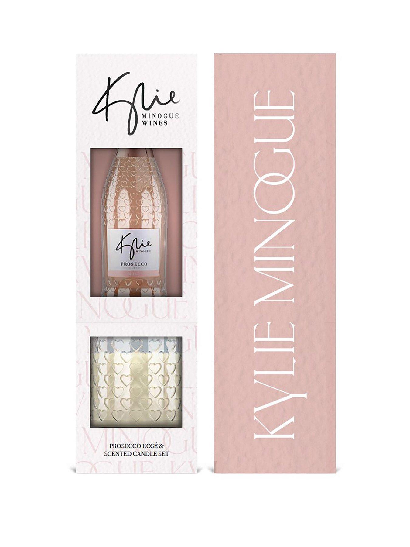 Prosecco Rosé  &  Heart-shaped debossed Candle