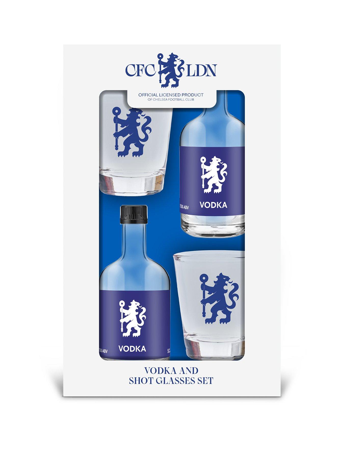 Chelsea Vodka & Shot Glasses