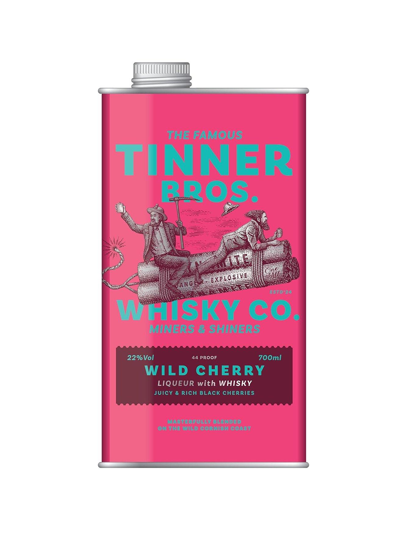 undefined Tinner Bros. Wild Cherry Whisky Liqueur. 70cl 22% ABV.