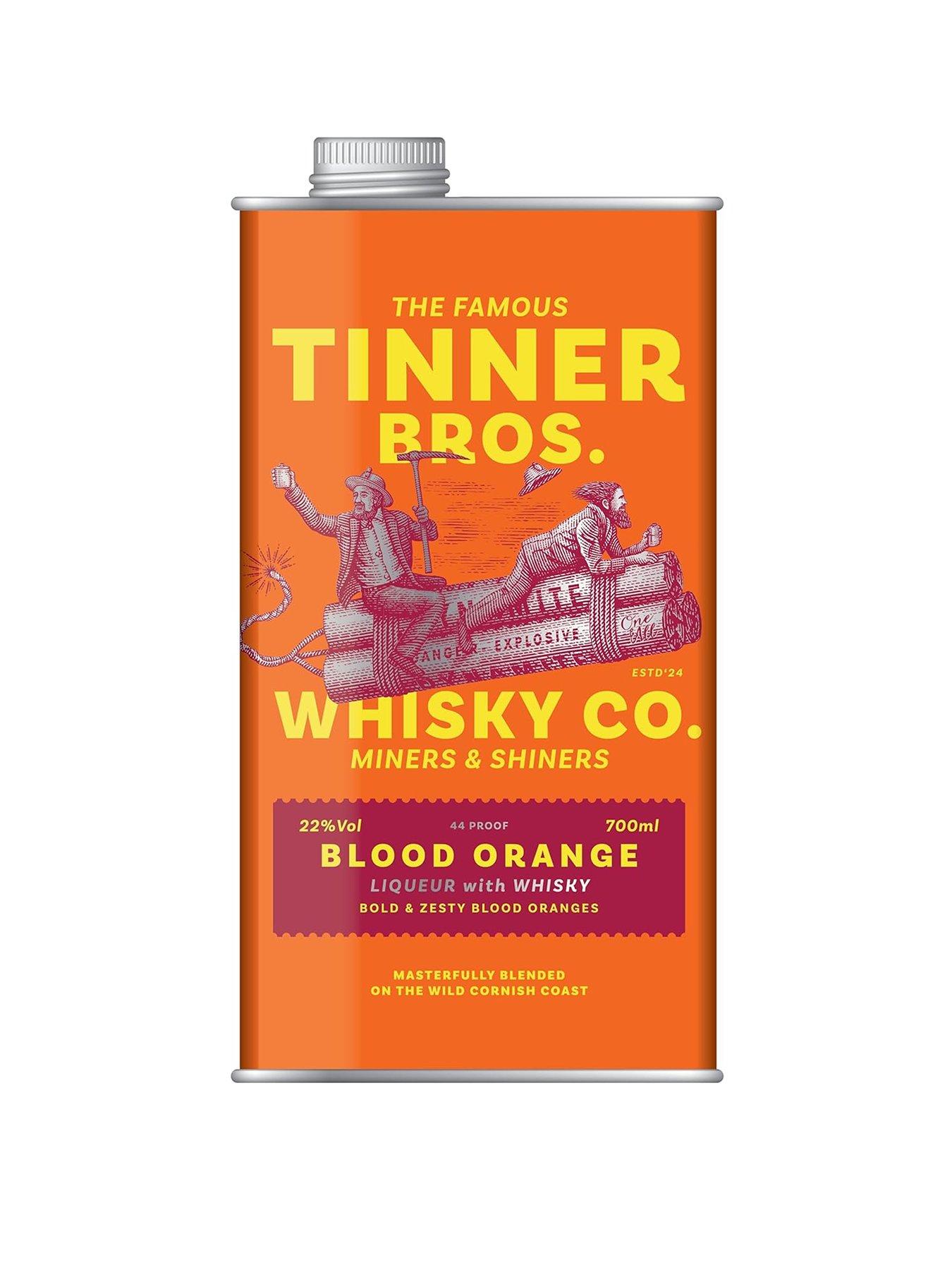 undefined Tinner Bros. Blood Orange Whisky Liqueur. 70cl 22% ABV.