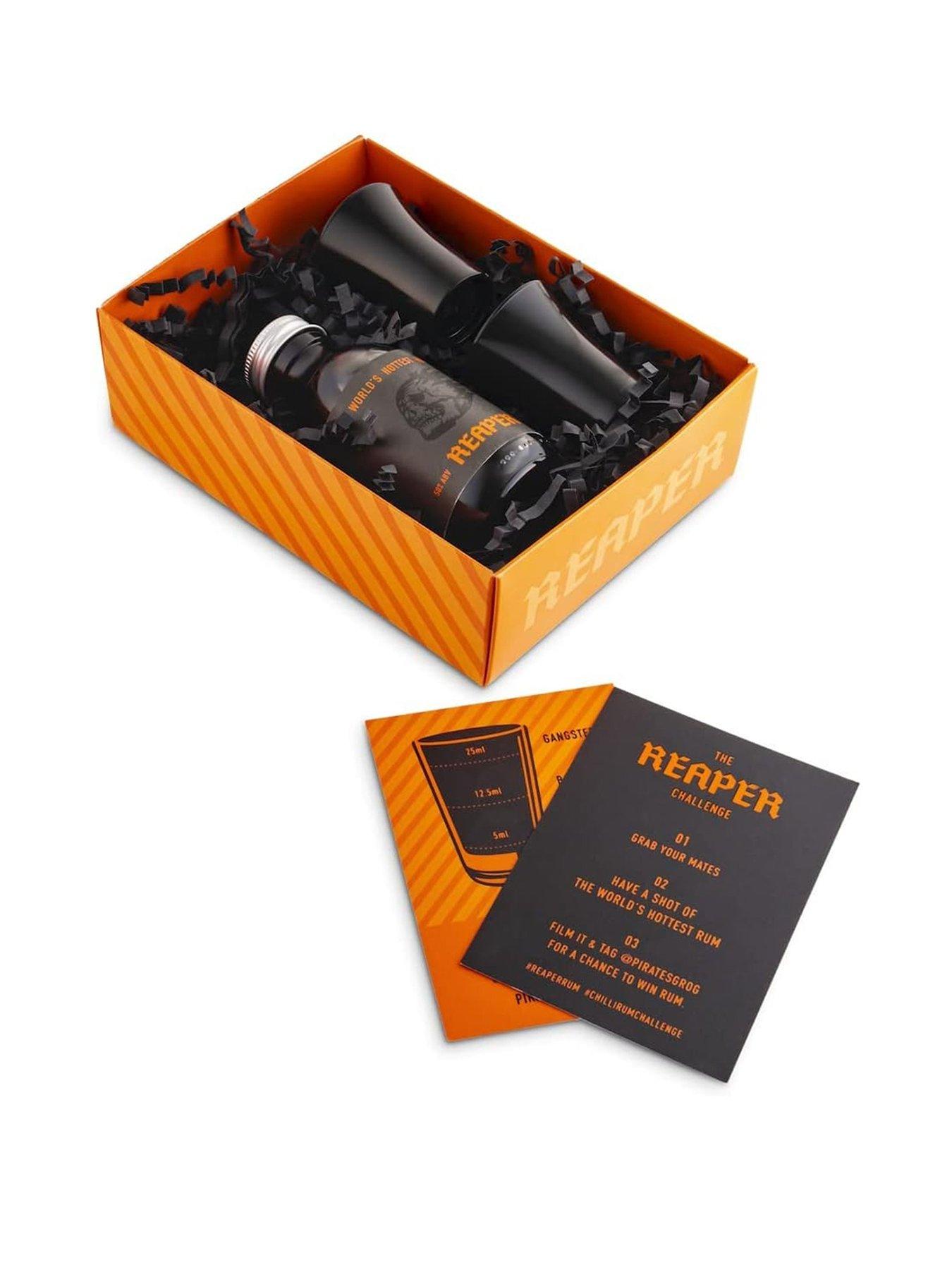 Image 1 of 3 of Pirate's Grog REAPER World's Hottest Rum (includes 2 x shot glasses & challenge cards)