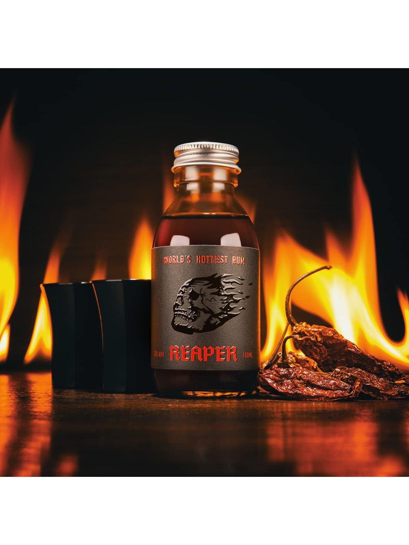 Image 2 of 3 of Pirate's Grog REAPER World's Hottest Rum (includes 2 x shot glasses & challenge cards)