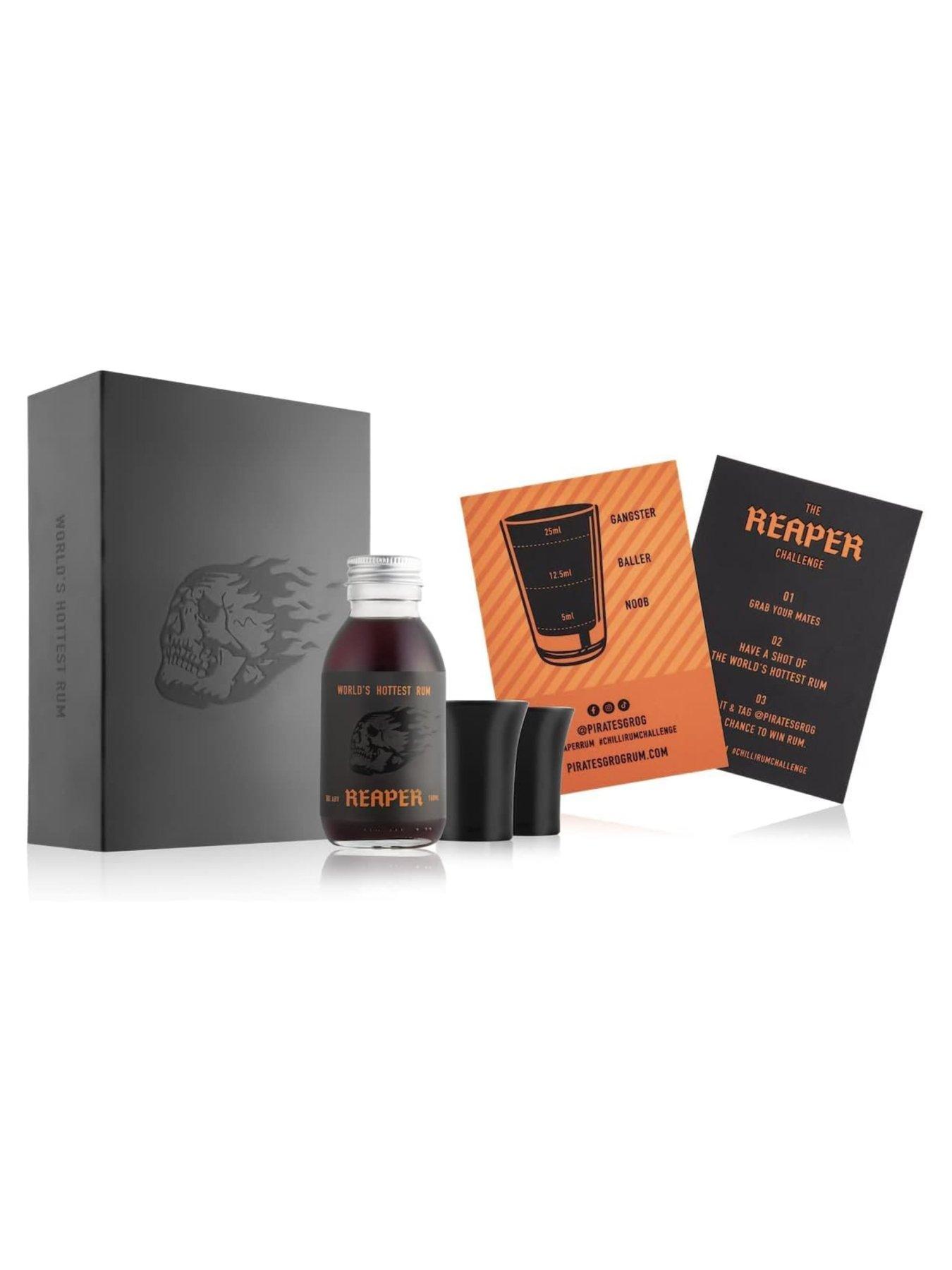 Image 3 of 3 of Pirate's Grog REAPER World's Hottest Rum (includes 2 x shot glasses & challenge cards)