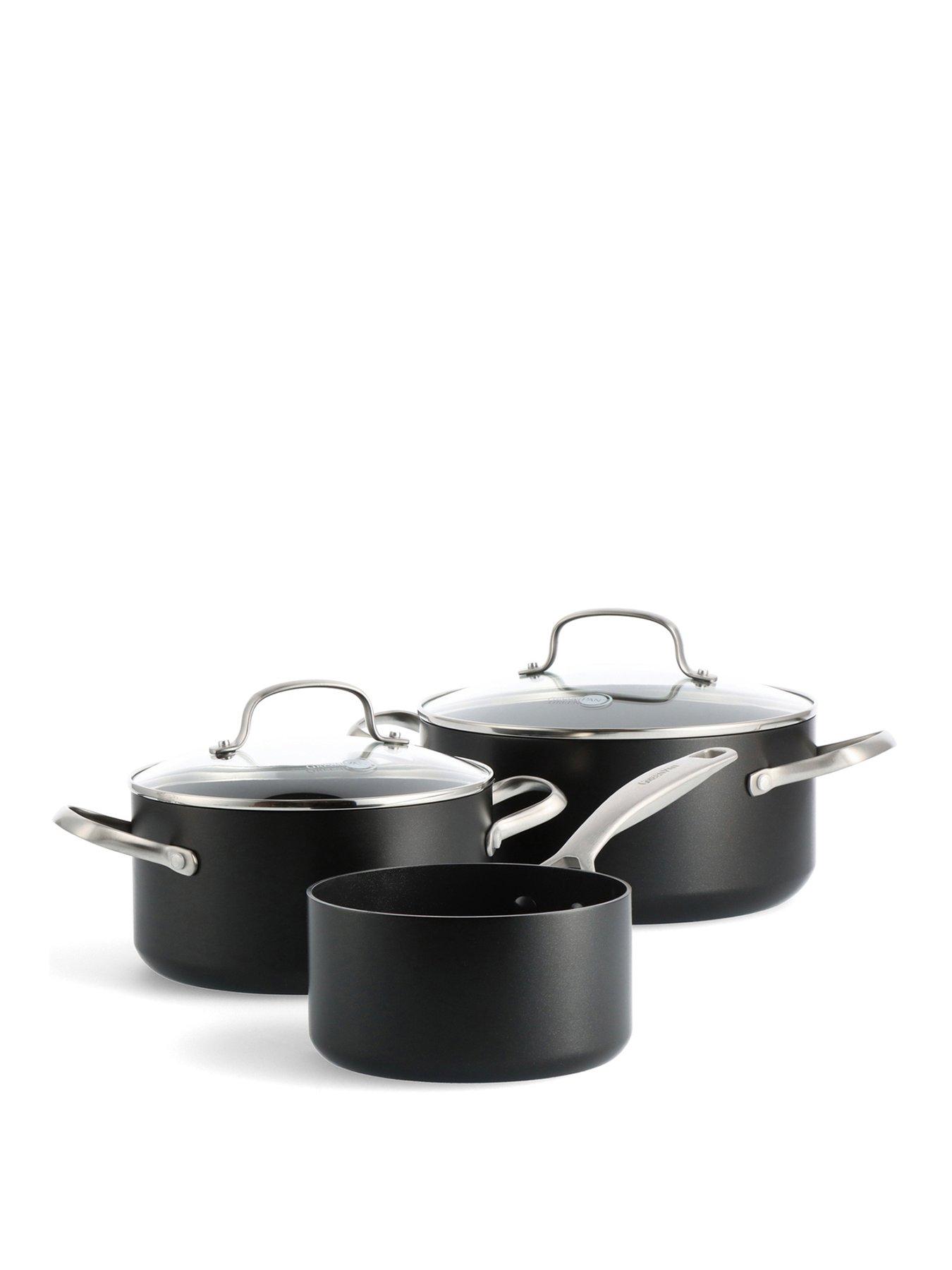 undefined Copenhagen 3 Piece Saucepan Set