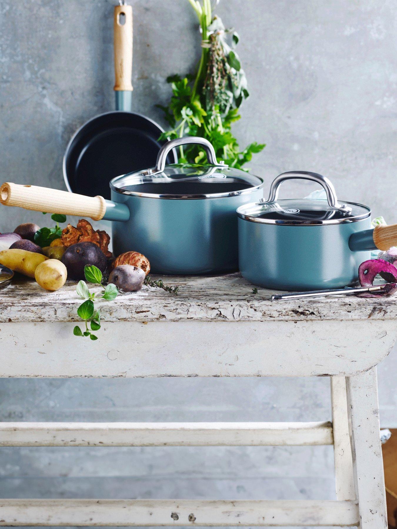 Image 2 of 2 of GreenPan Mayflower 3 Piece Pan Set