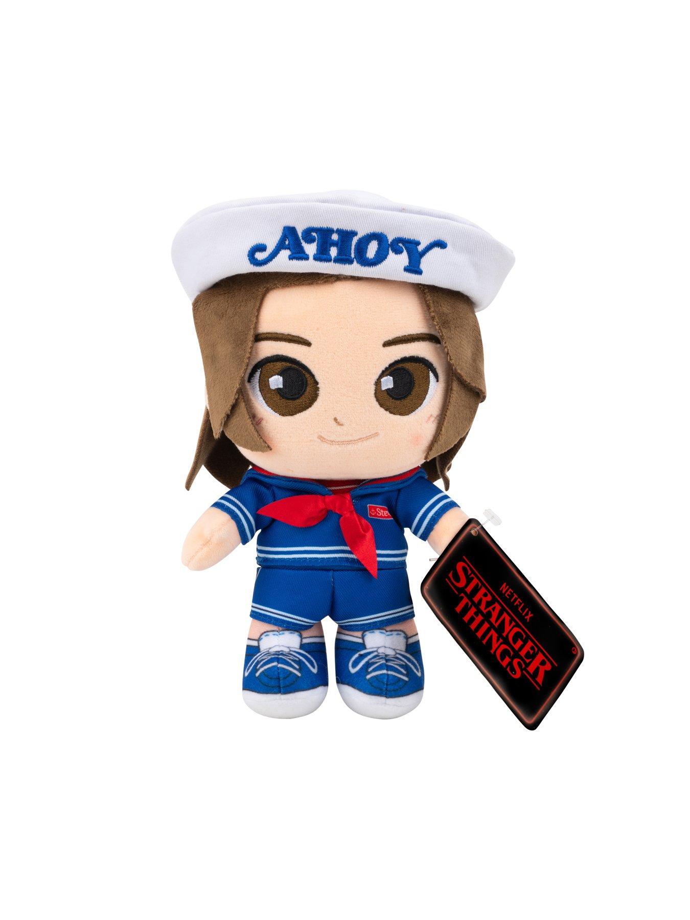  image of stranger-things-steve-harrington-plush-season-3-8-inch-soft-plush-with-special-embroidery