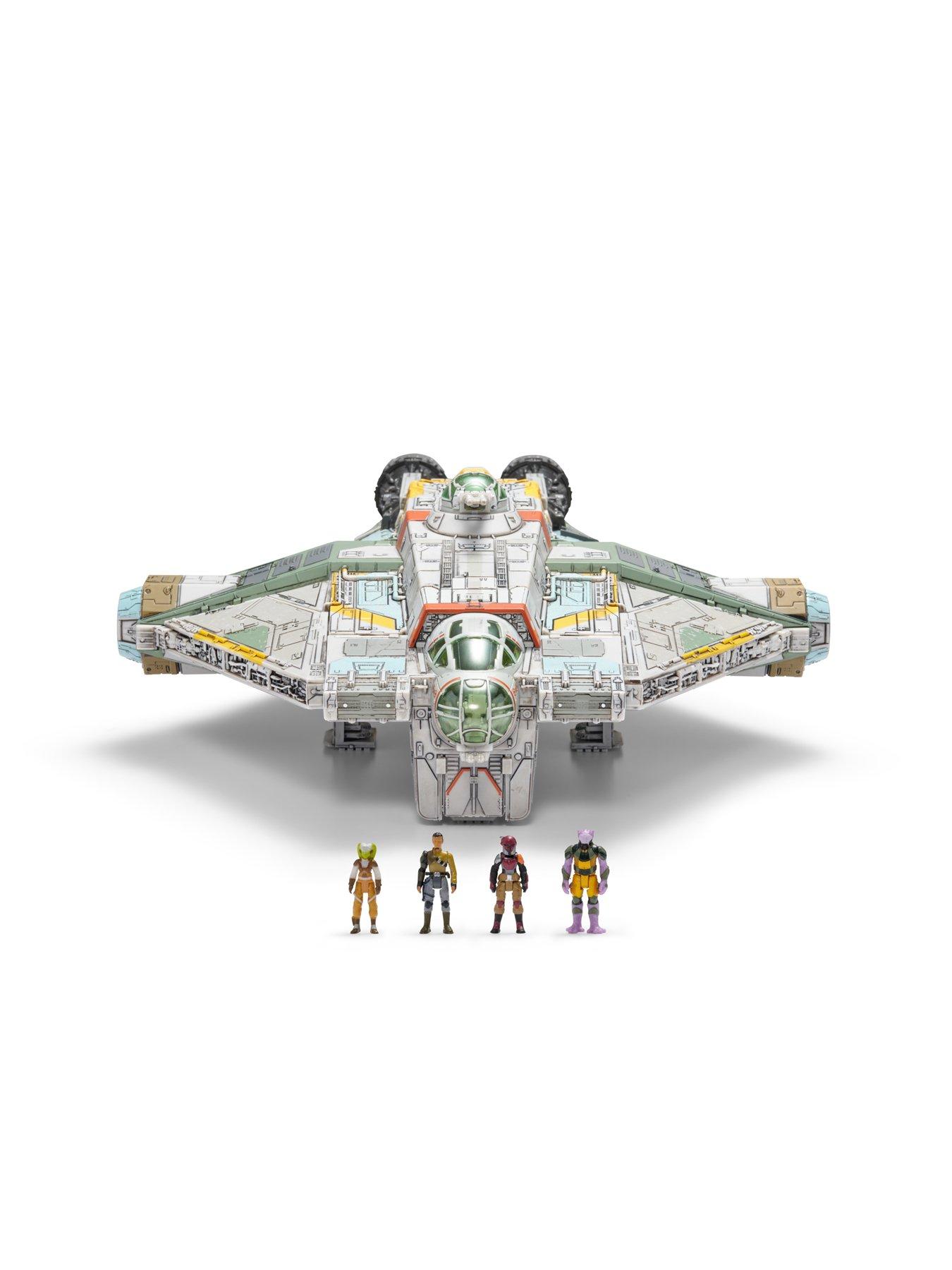 Image 2 of 7 of Star Wars Feature Vehicle (9" Vehicle &amp; Figure Playset) - The Ghost (Rebels)