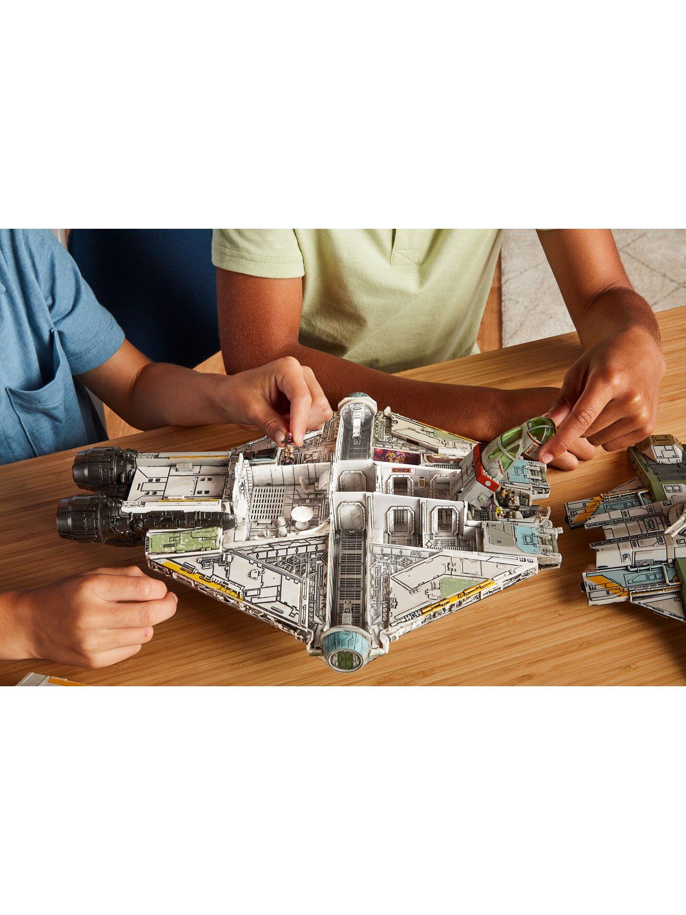 Image 4 of 7 of Star Wars Feature Vehicle (9" Vehicle &amp; Figure Playset) - The Ghost (Rebels)