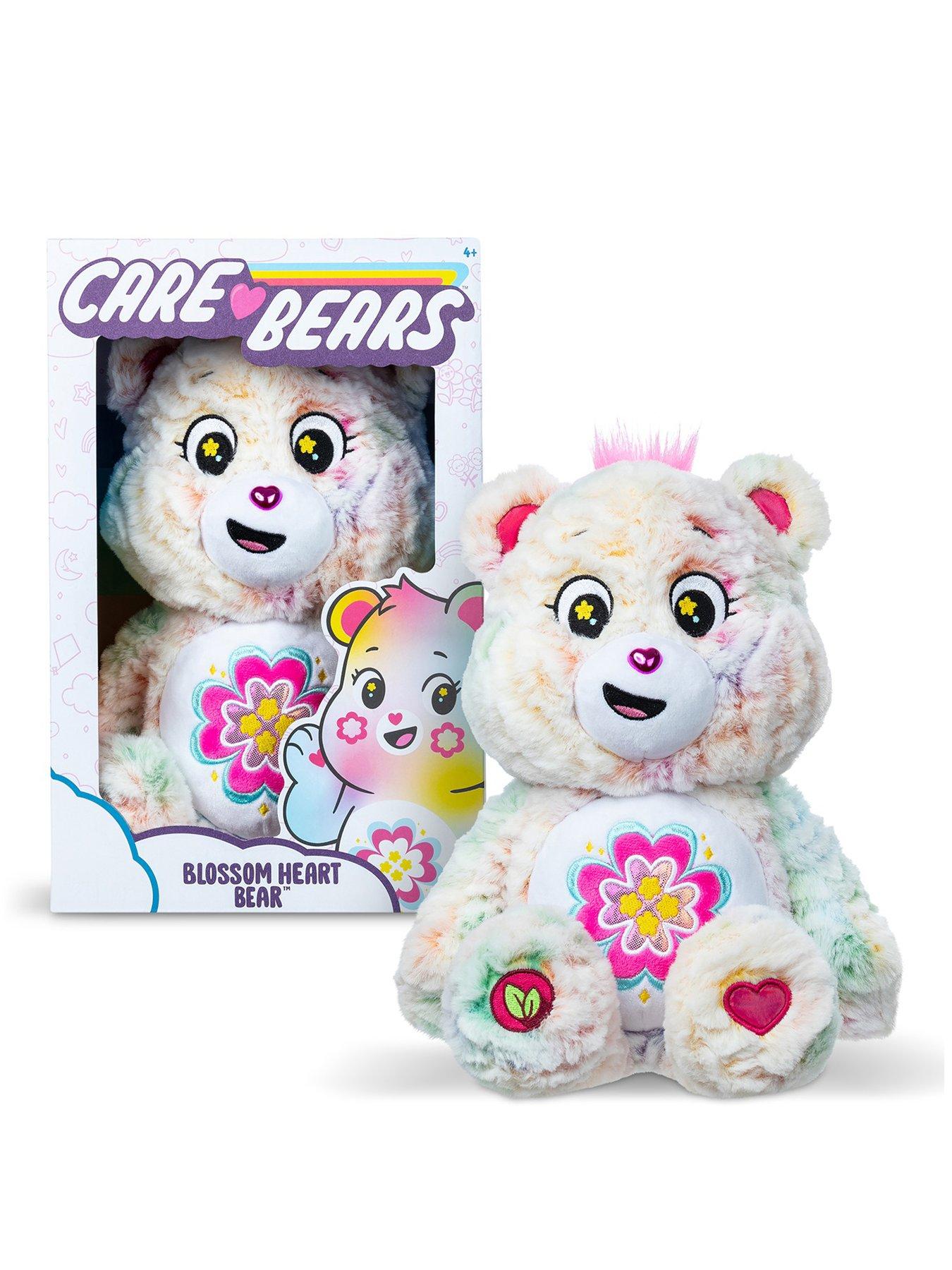 Image 1 of 8 of Care Bears 35cm Medium Plush - Blossom Heart Bear