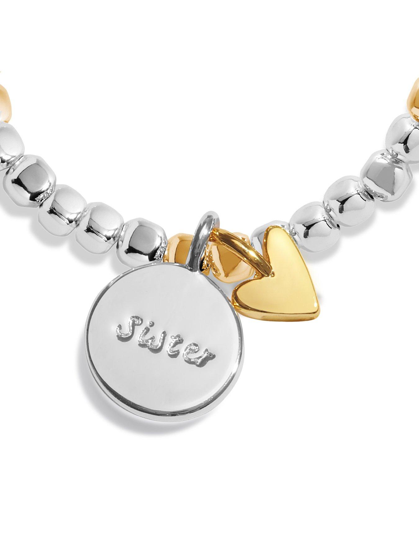 Image 3 of 5 of Joma Jewellery So Loved Sister Silver &amp; Gold Plated Necklace - Boxed