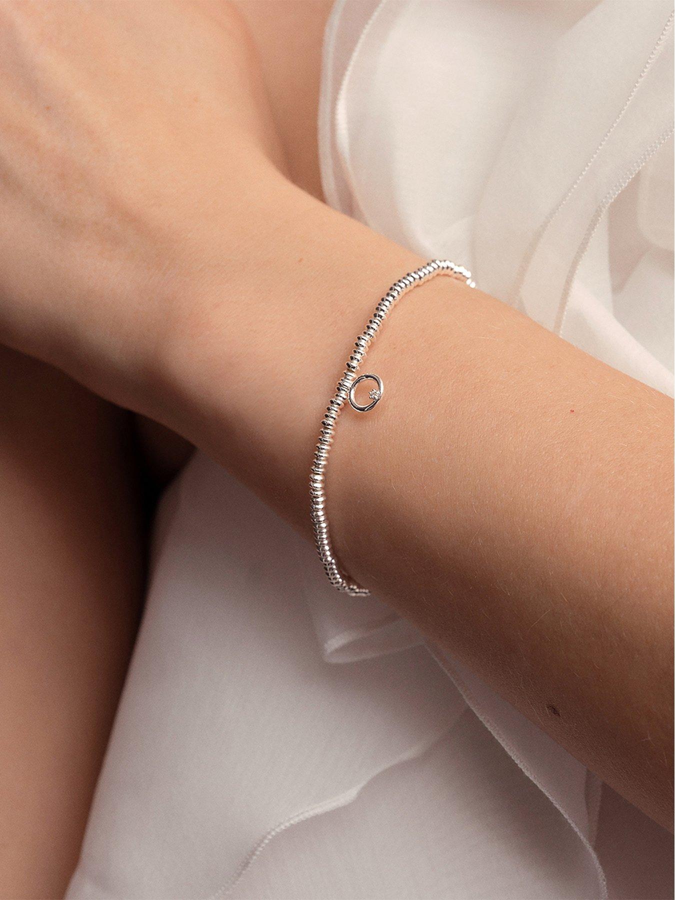 Image 2 of 6 of Joma Jewellery LABORATORY GROWN DIAMOND A LITTLE , ONE IN A MILLION , Silver Plated , Bracelet , 17.5cm stretch