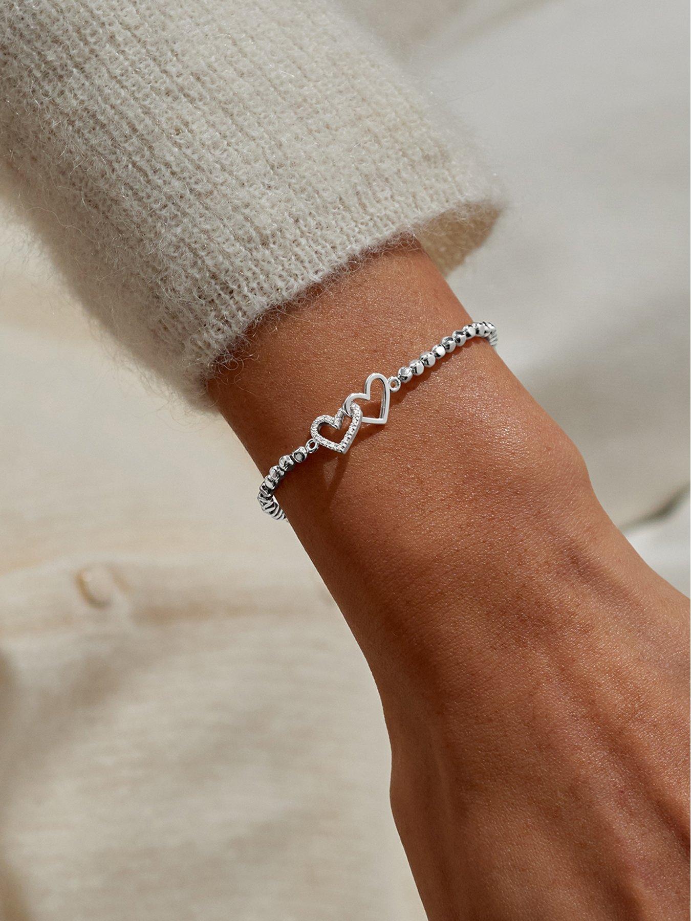 Image 2 of 5 of Joma Jewellery FOREVER YOURS , HAPPY BIRTHDAY FABULOUS FRIEND , Silver Plated , Bracelet , 17.5cm stretch