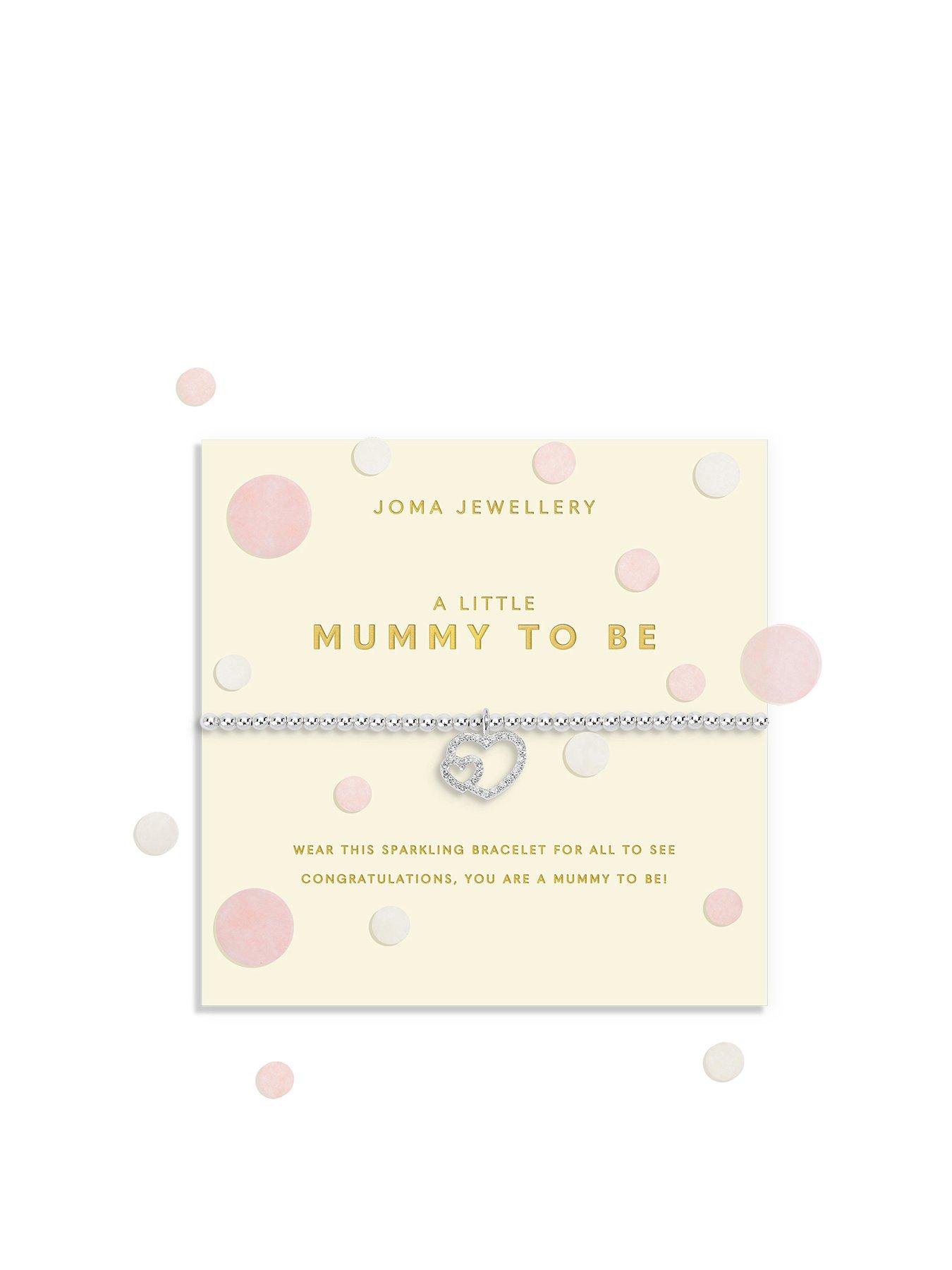 undefined A Little... Mummy To Be Confetti Silver Plated Bracelet