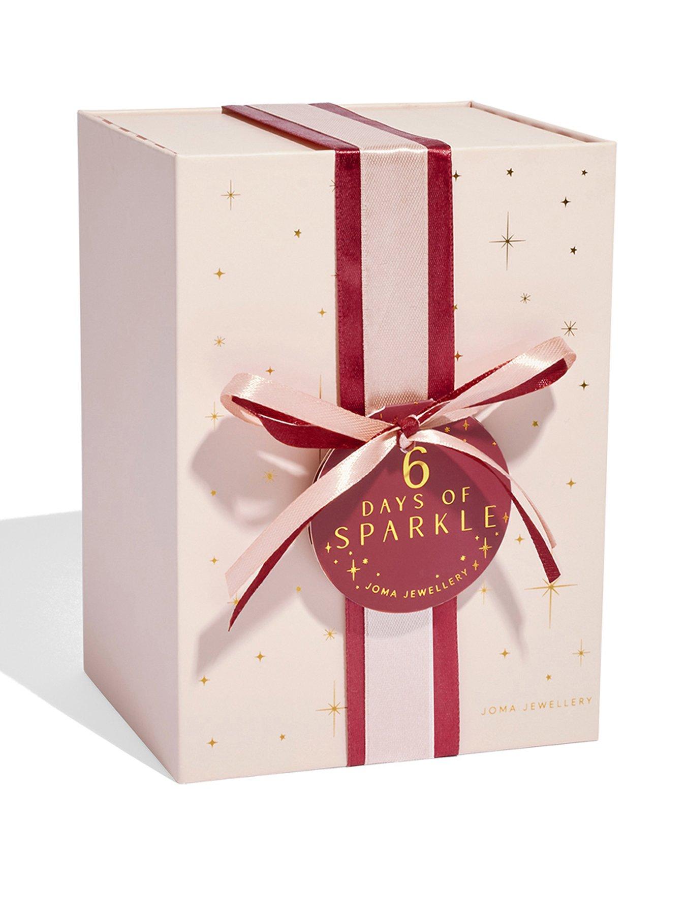 undefined 6 DAYS OF SPARKLE ADVENT CALENDAR , SILVER PLATED