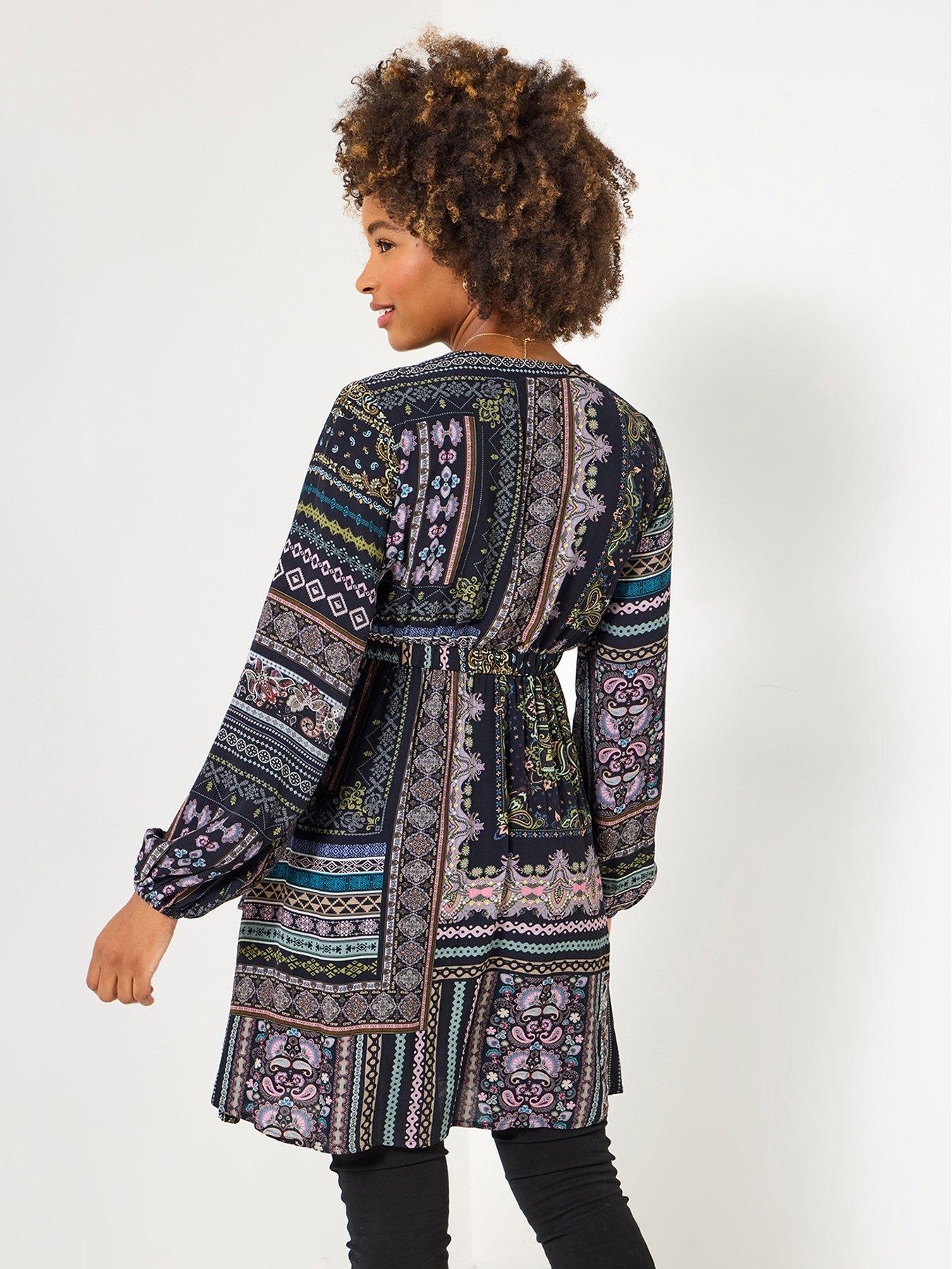 Image 4 of 5 of Joe Browns Beautiful Boho Tunic Dress - Black