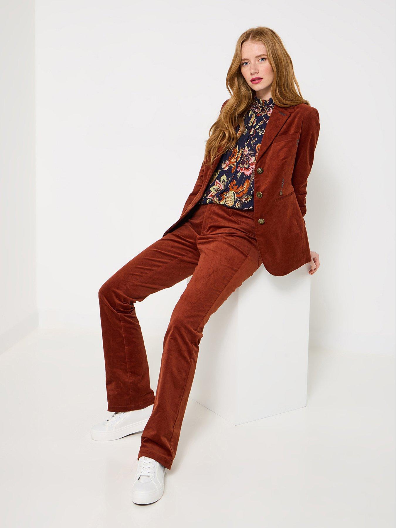 Image 2 of 6 of Joe Browns Magnificent Moleskin Jacket - Burnt Orange