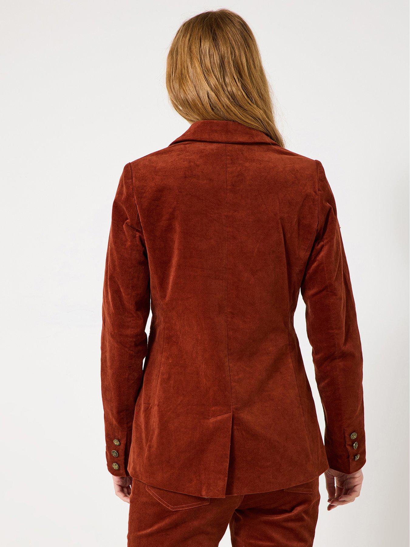 Image 3 of 6 of Joe Browns Magnificent Moleskin Jacket - Burnt Orange