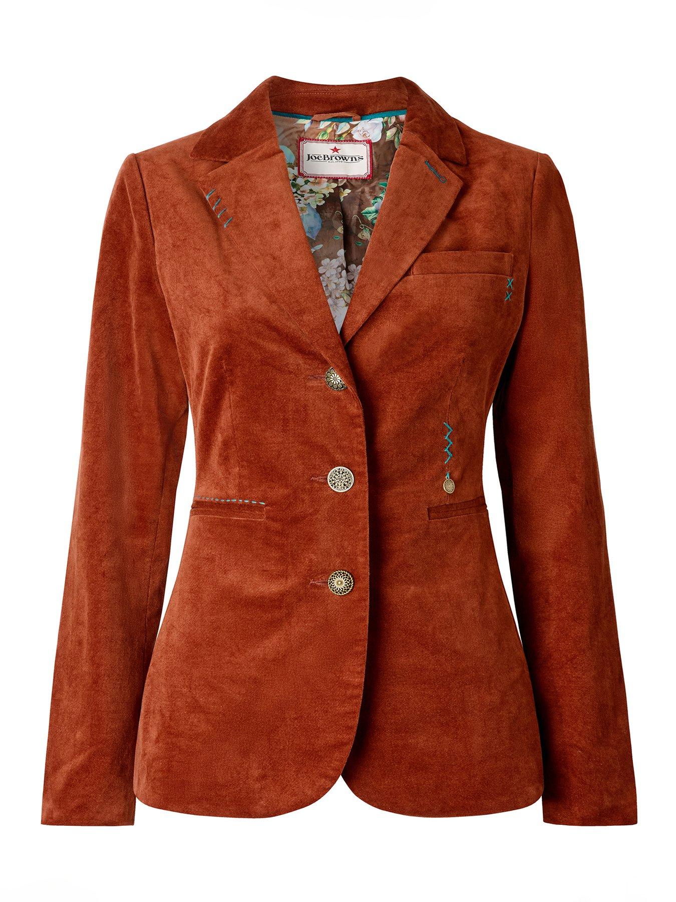Image 6 of 6 of Joe Browns Magnificent Moleskin Jacket - Burnt Orange